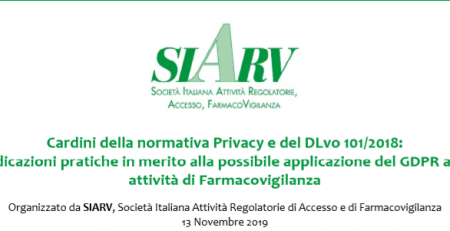 Pomeriggi di Farmacovigilanza 2019